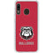 University of Georgia Bulldogs Logo Galaxy A20 Clear Case